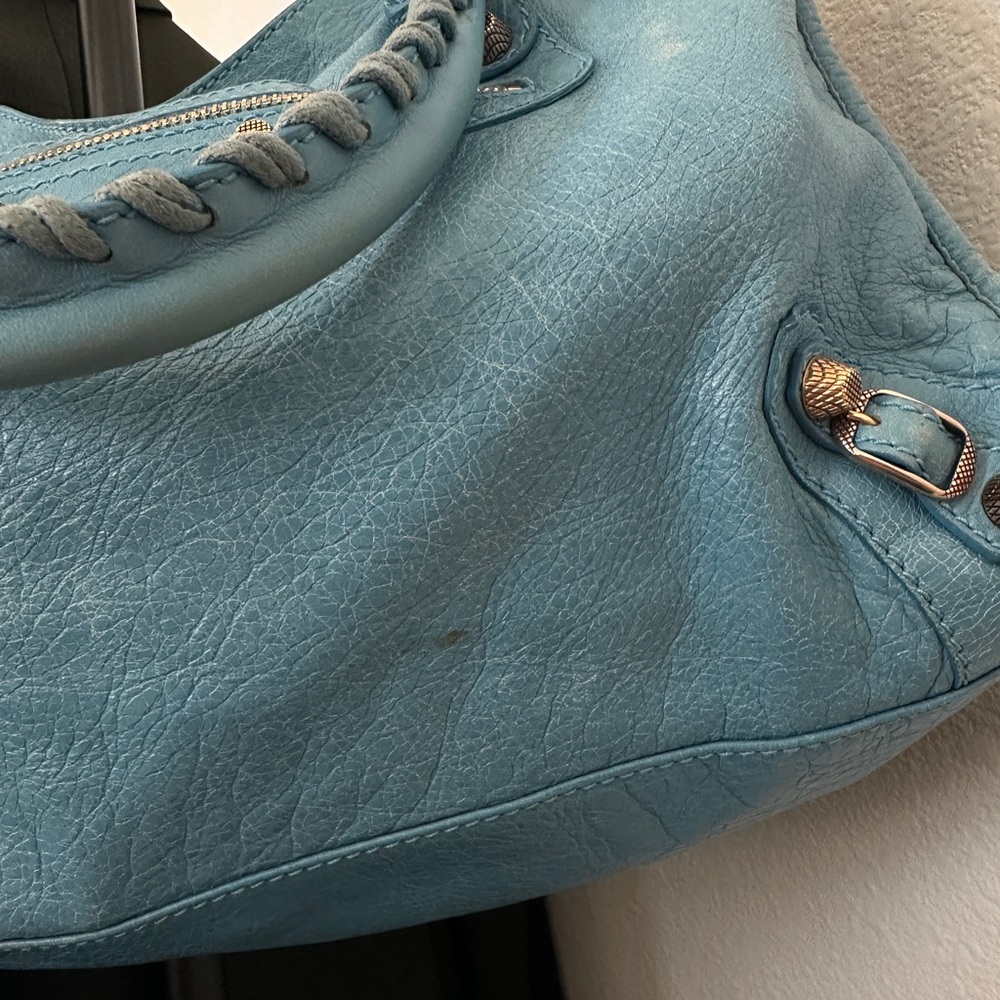 RARE Turquoise Balenciaga City Bag - Picture 2 of 12
